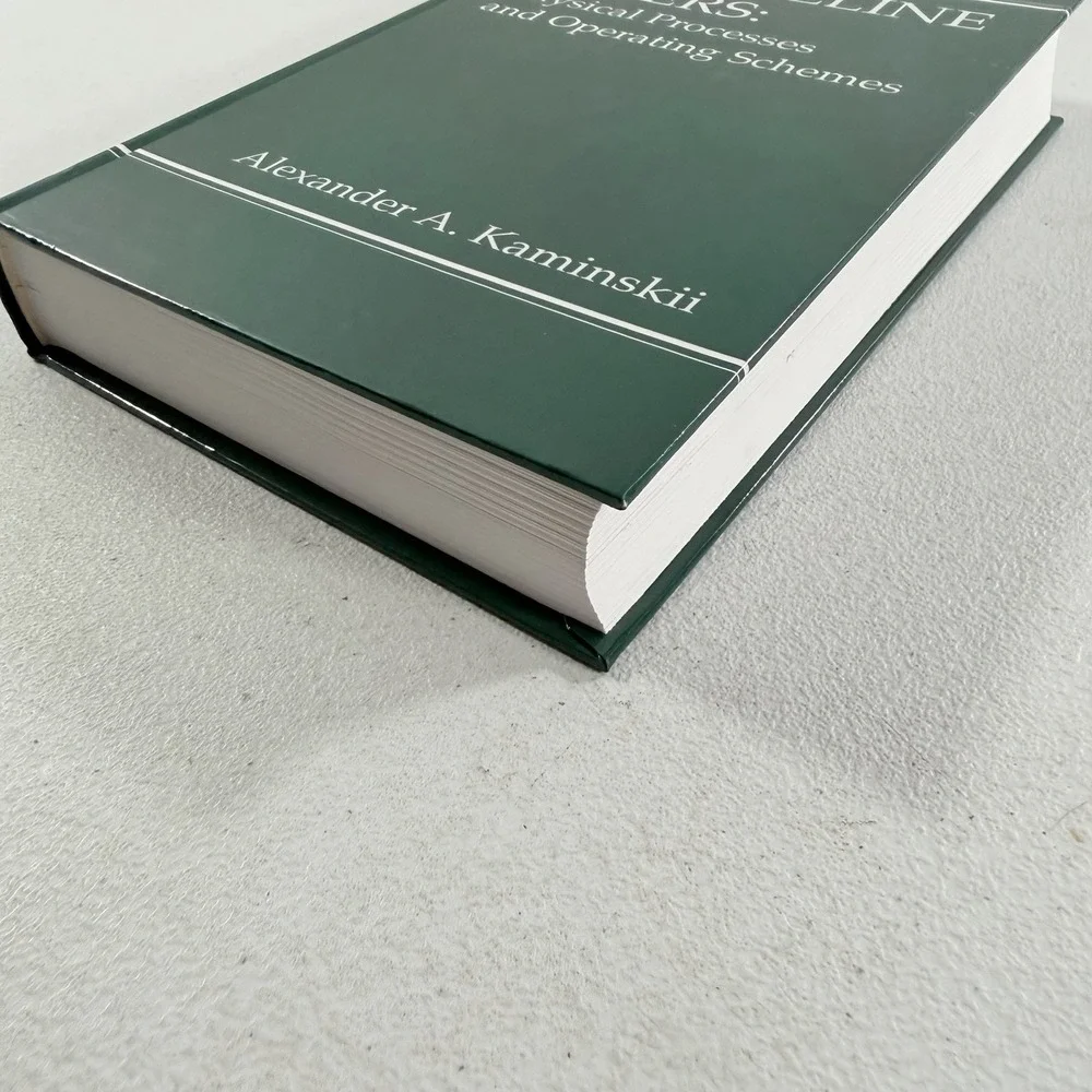 Crystalline Lasers: Physical Processes and Operating Schemes, Kaminskii 1996‎